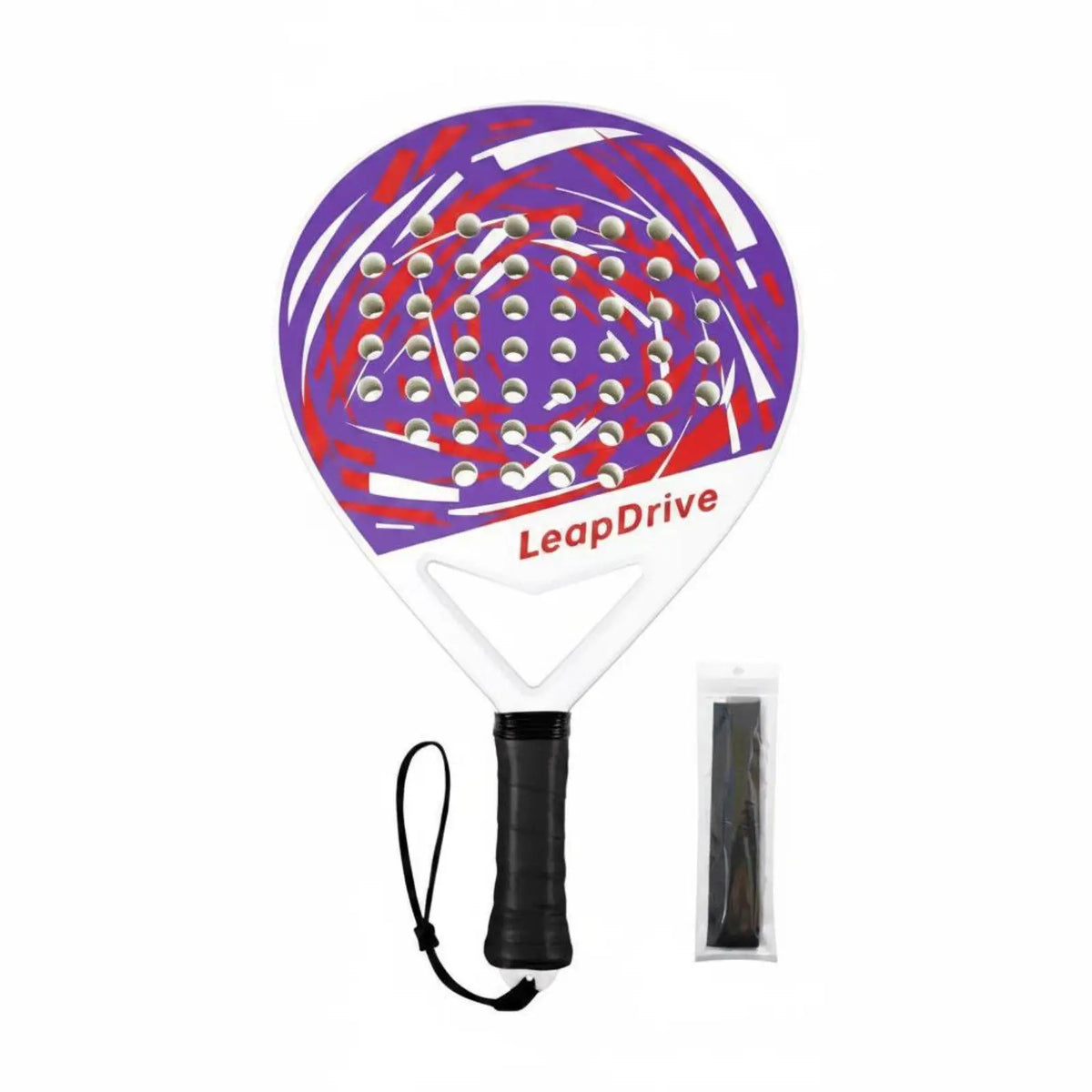 1 Player Paddle Set Lightweight Padel Racket Set ABS Padel Paddle Long-Lasting Non-Slip Grip for Beginners, Training, Outdoor