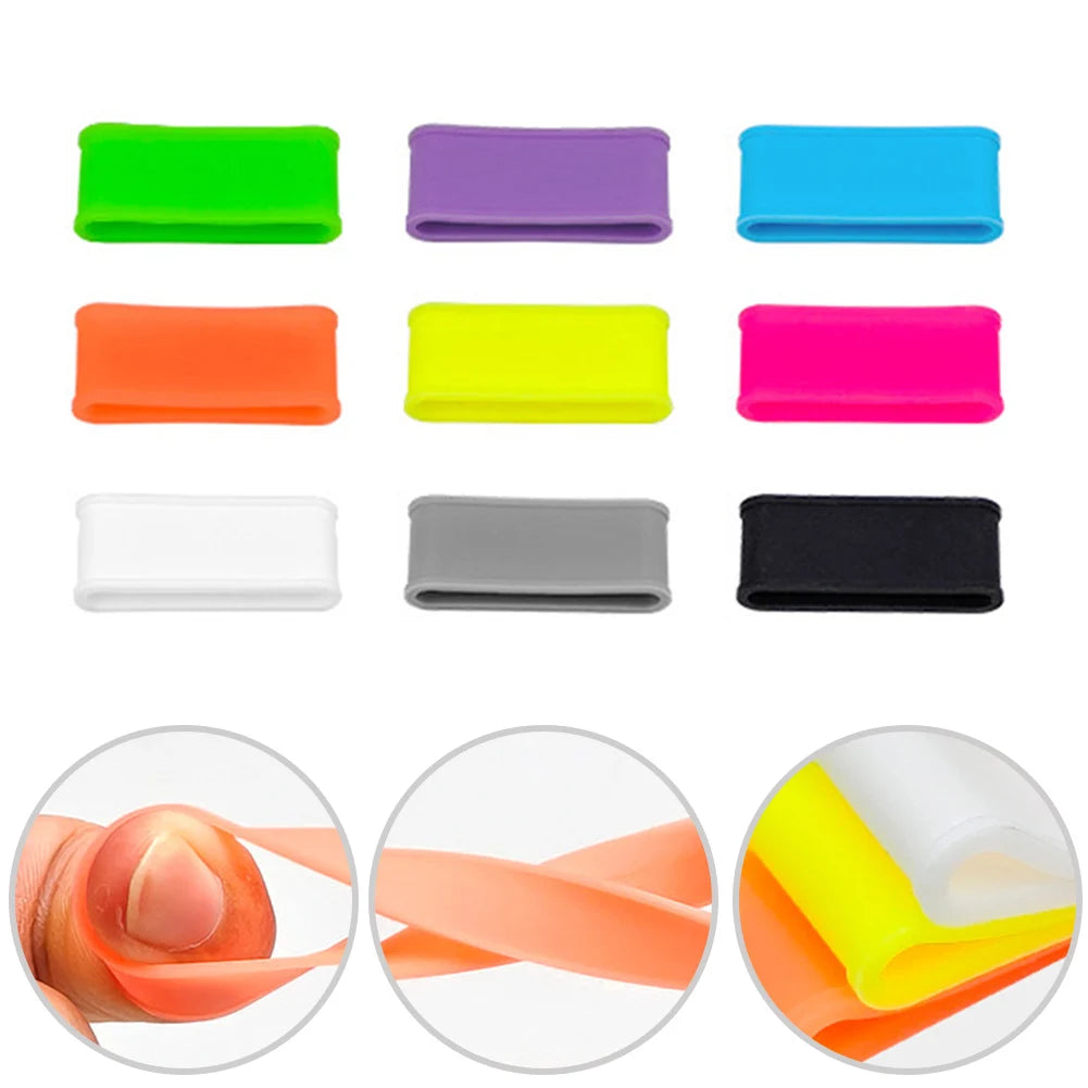 9 PCS  Pickleball  Paddle Racket Grip Band Tennis  Racquet Secures Overgrip Ring  Colorful  Tennis Padel  Non Slip Grips