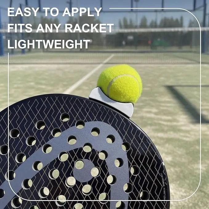 Padel Tennis Ball PickerUpper Retriever ClipOn Attachment No Bending QuickPickup EasyApply Light Fits All Padel Racket Training
