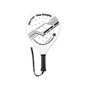 Padel Racket with Carbon Fiber Surface & EVA Memory Foam Core – Lightweight, Well-Balanced Padel for Beginners and Intermediate