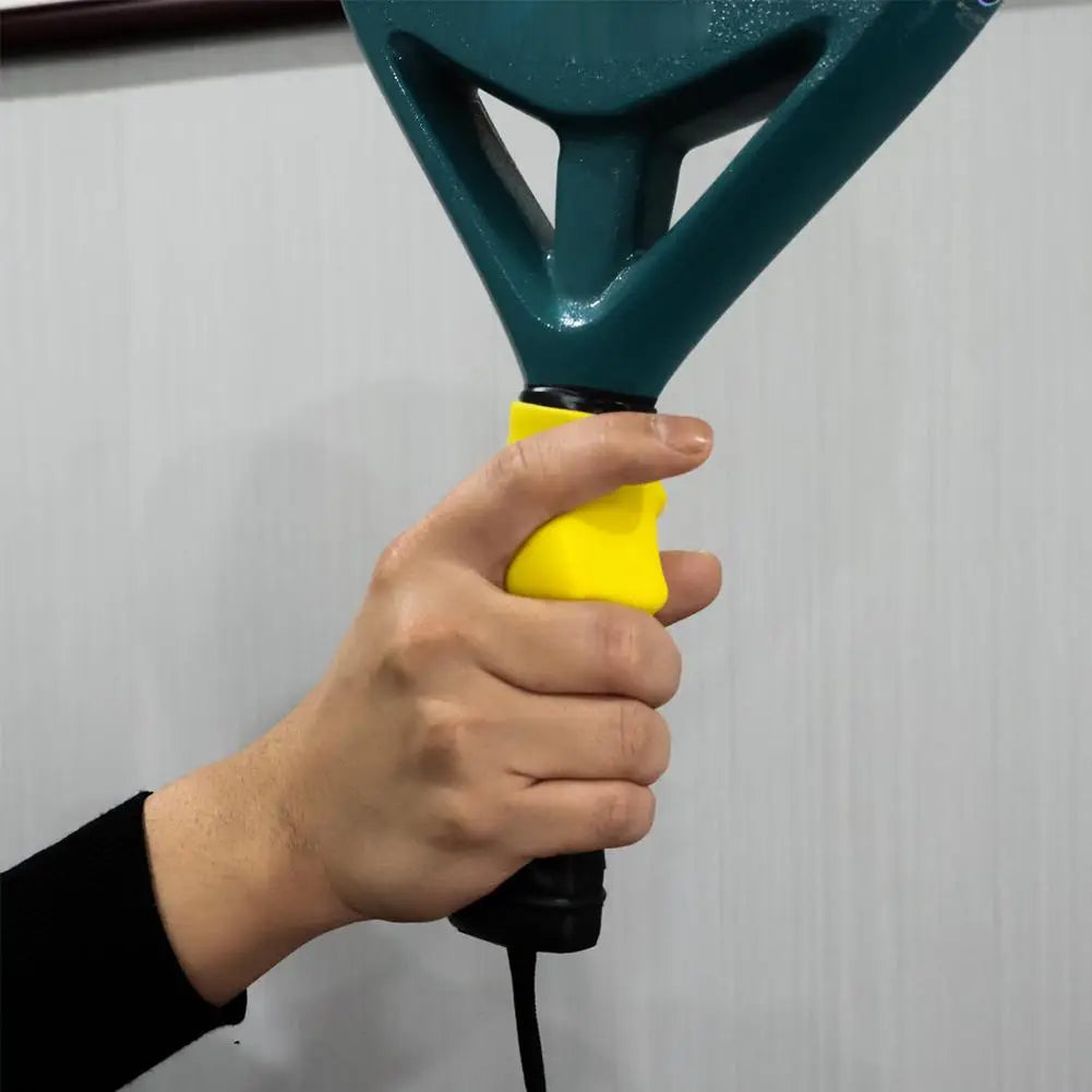 Padel Tennis Pickleball Racket Grip Corrector Handle Cover Silicone Training Aid for Correct Posture Non-slip Sweatproof